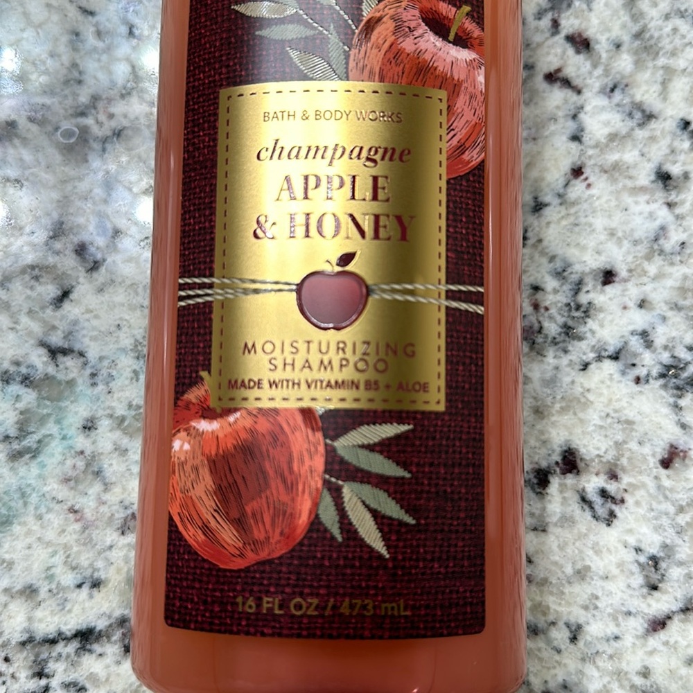 Bath & Body Works ‘Champagne Apple & Honey’ Shampoo Conditioner Set 16 oz each - Picture 3 of 6